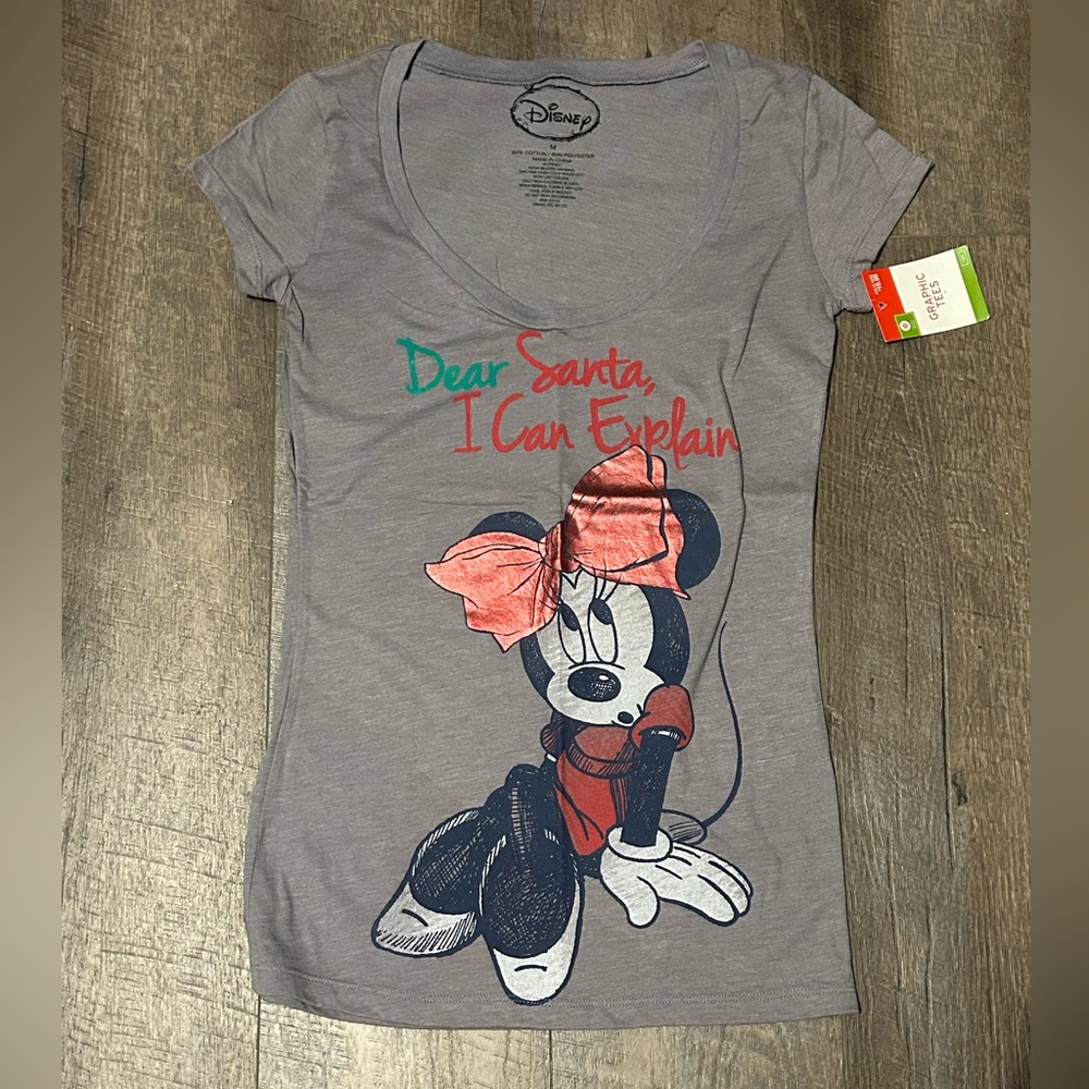 Disney Minnie Mouse Christmas tshirt